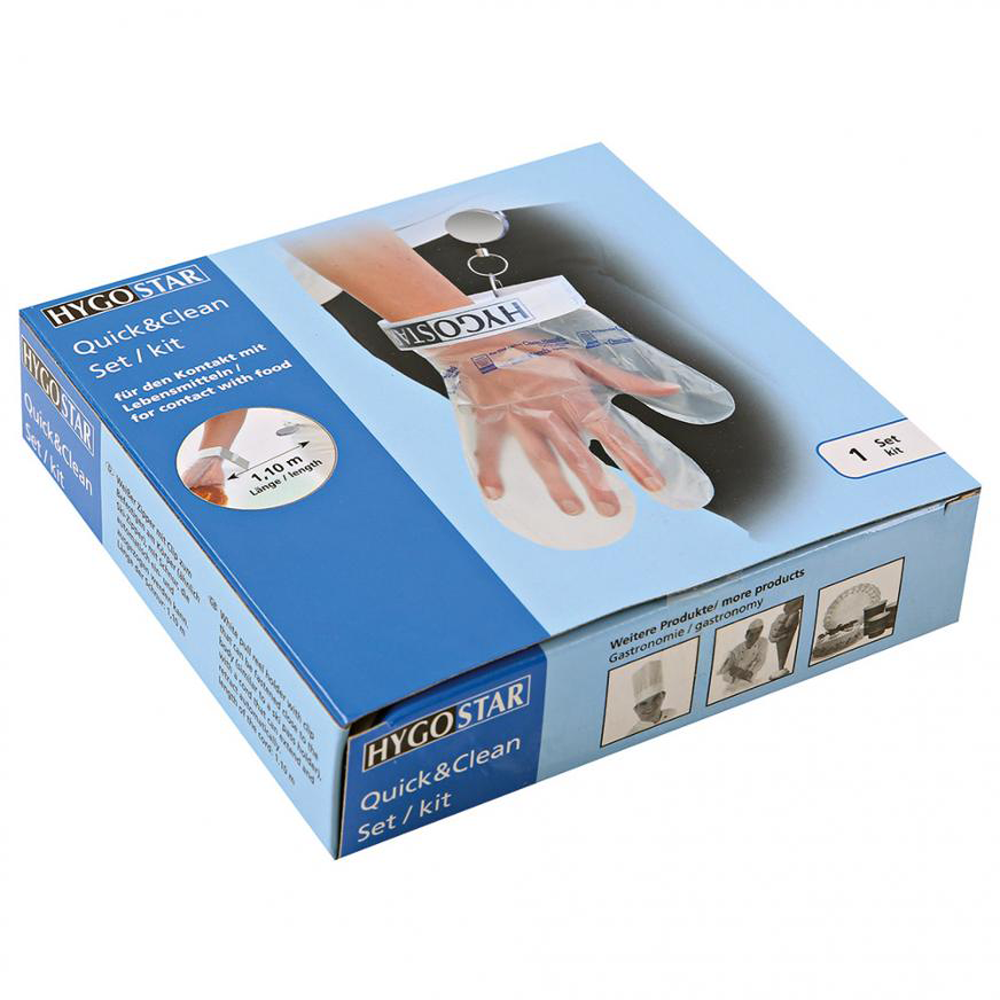 Quick&Clean Zipper | Metall, Verpackung Quick&Clean Zipper aus Metall in der Verpackung