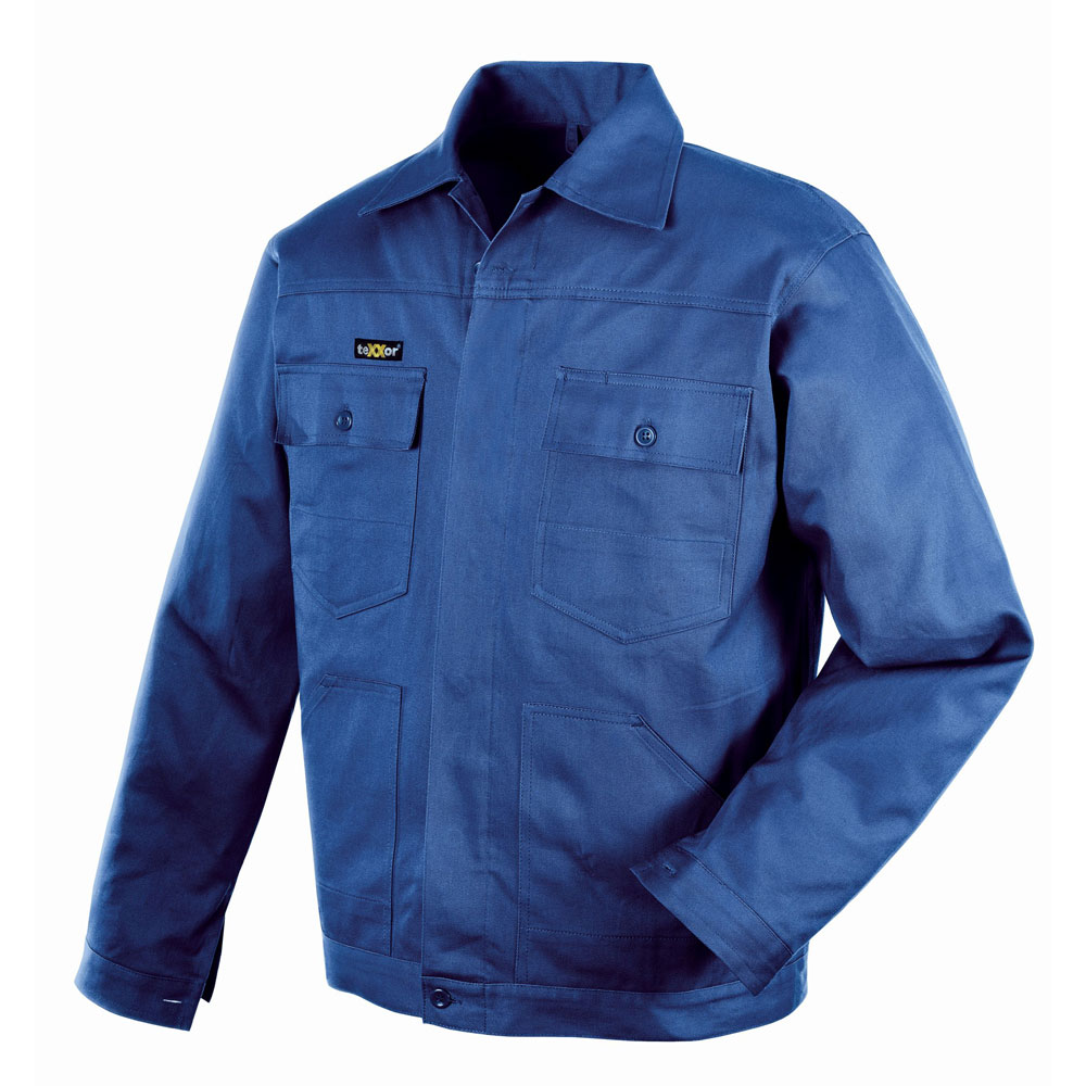 teXXor® Bundjacke, blau in der Frontansicht