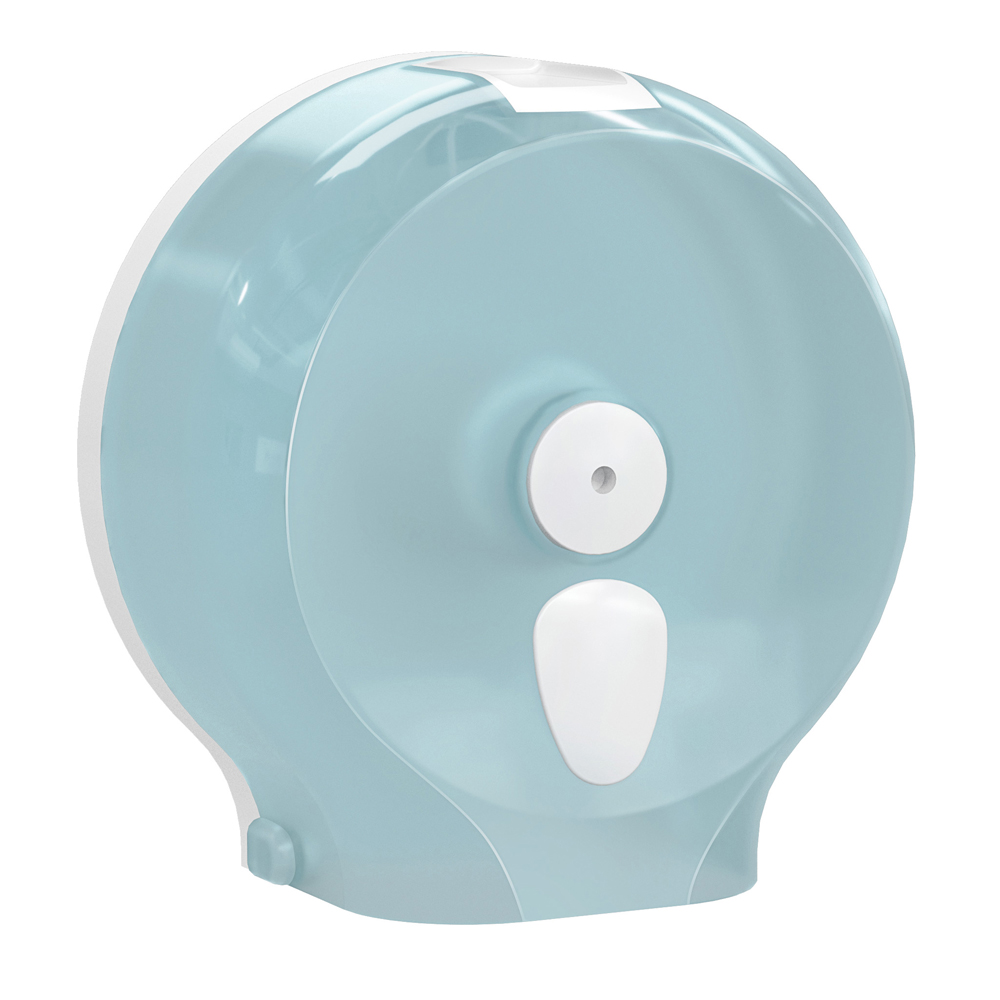 Toilet paper dispenser REplast Mini made of recycled plastic, front view