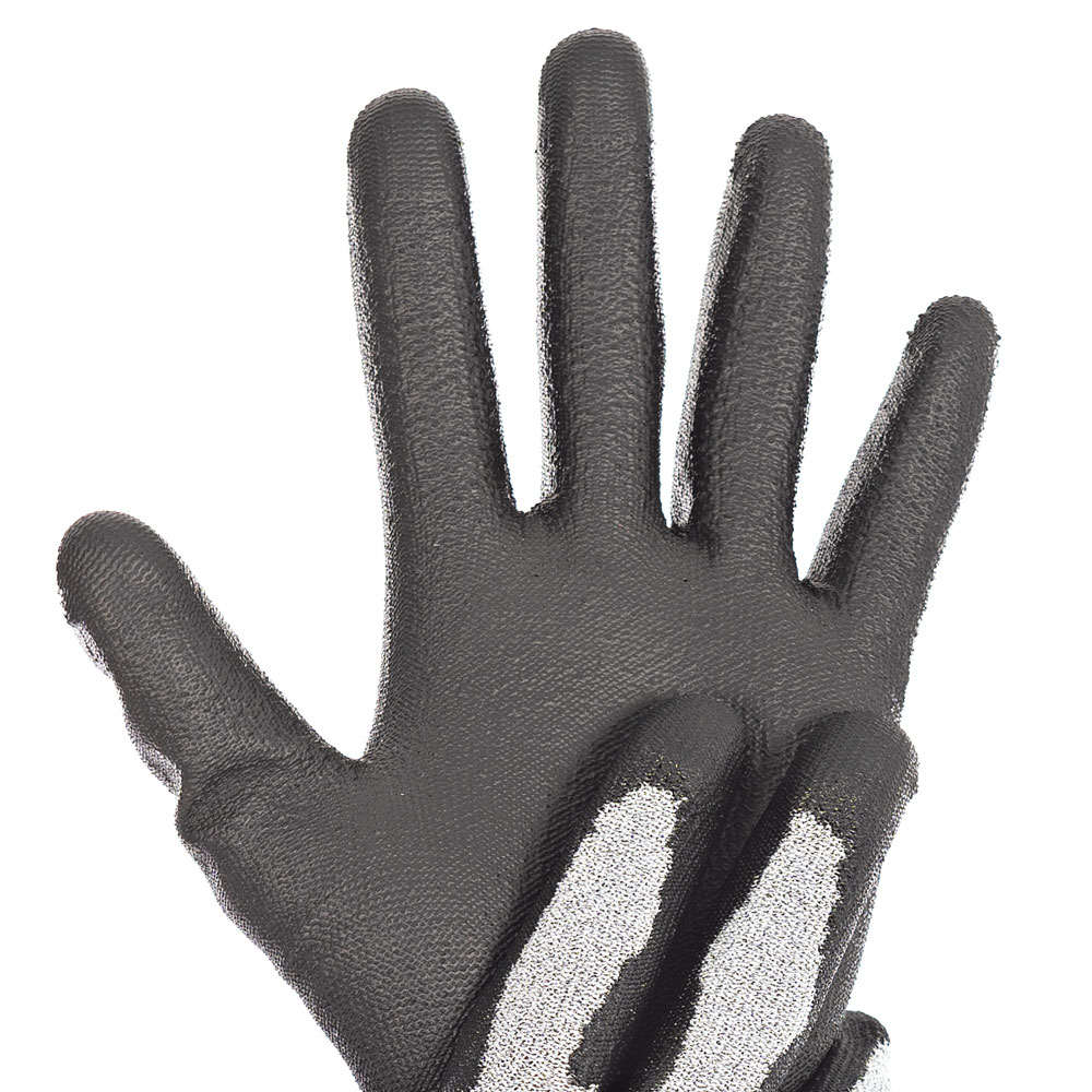 Work gloves for touch screen "Cut Safe Touch" with a PU coating