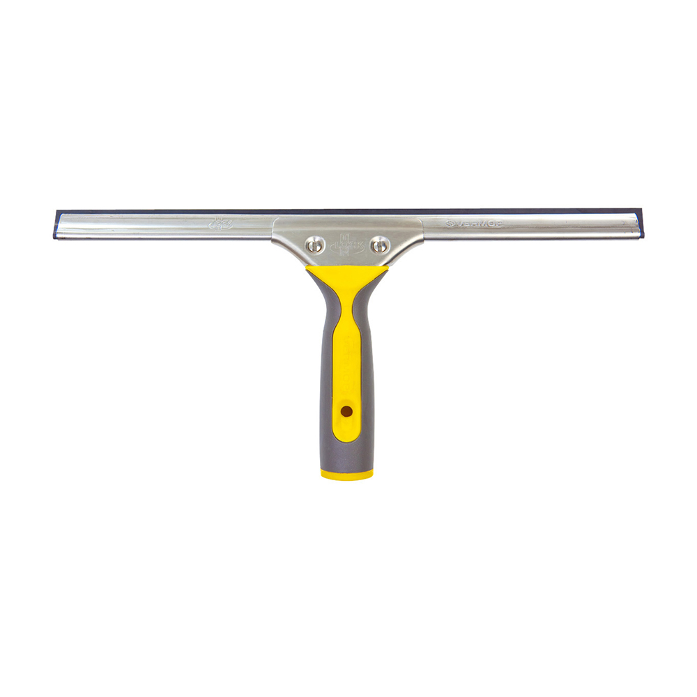 Vermop Lockhead window wiper in grey-yellow