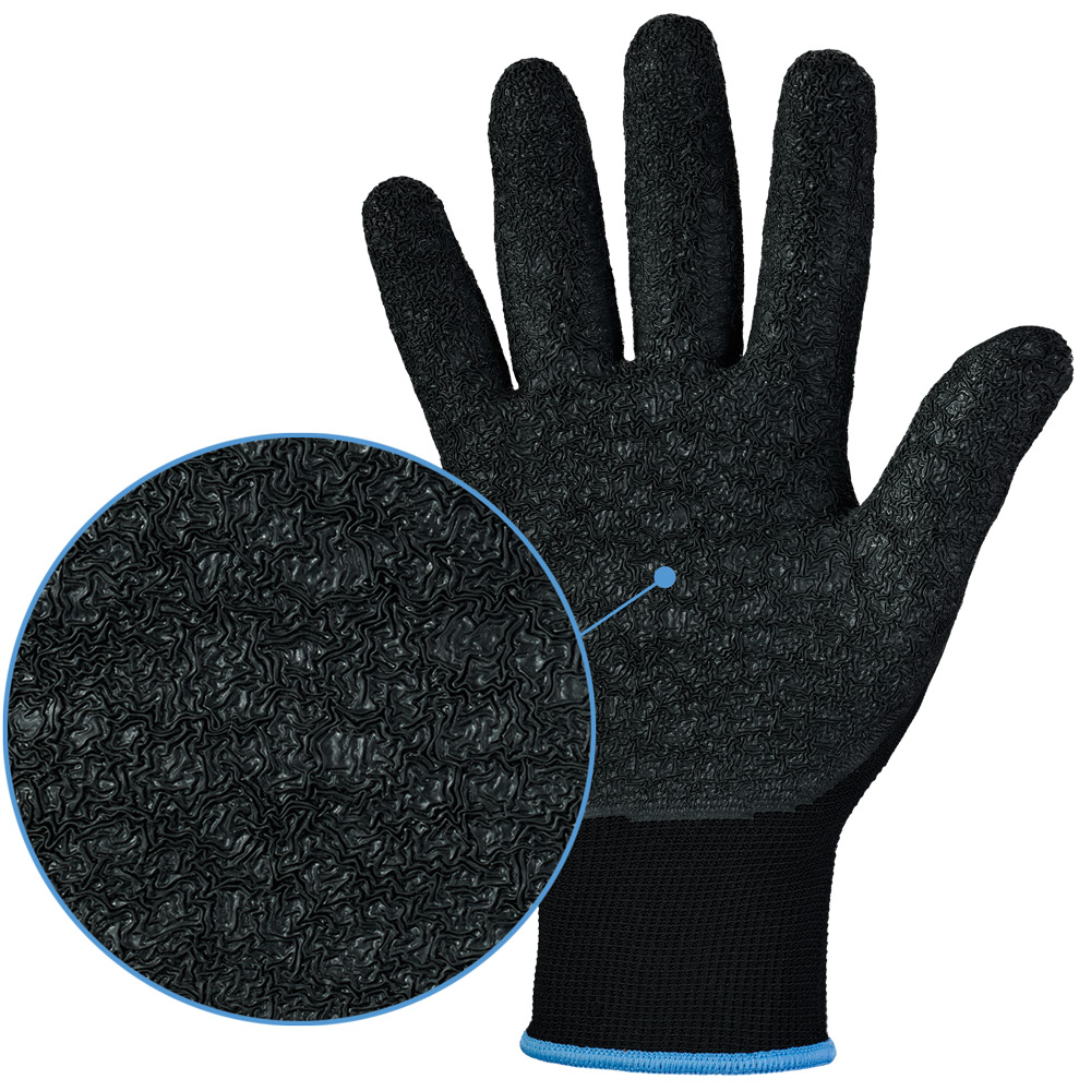 Opti Flex® Optigrip 0521 fine knit gloves material