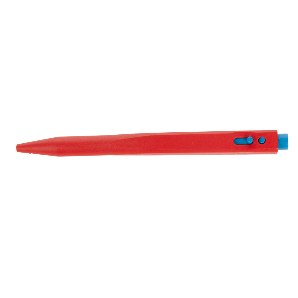 Kugelschreiber "Standard  Detect" detektierbar in rot mit Schriftfarbe blau