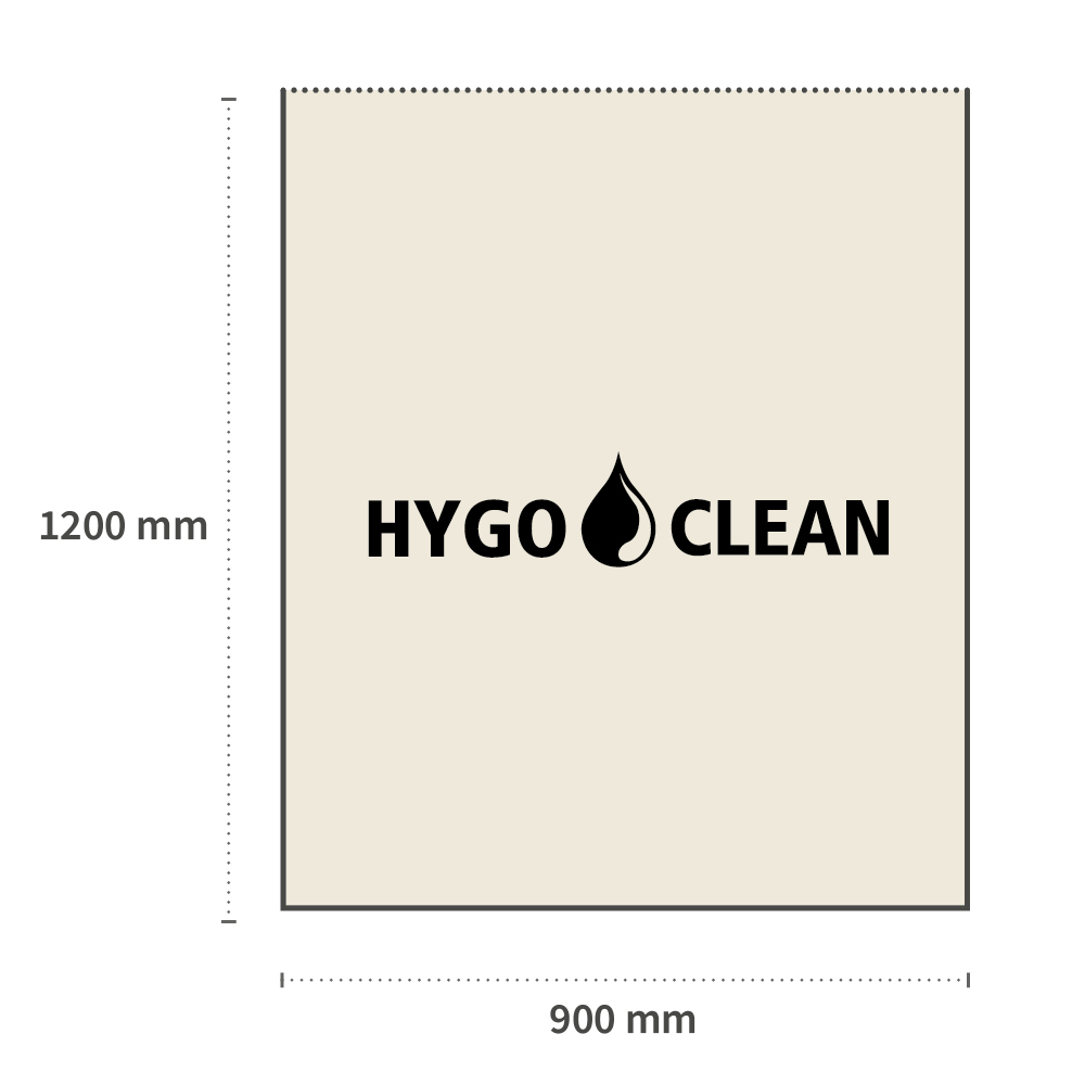 Waste bags Premium, 160 l | LDPE, roll, transparent, measure Waste bags Premium, 160 l made of LDPE on roll in transparent with measure