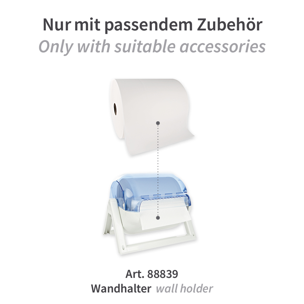 Wischtücher Light aus Airlaid, auf Rolle, Zubehör