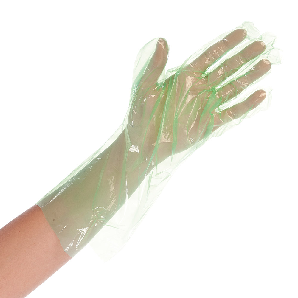 LDPE-Handschuhe Softline in grün