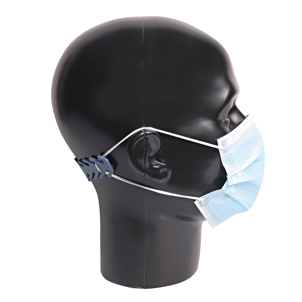 Mask holder detectable in the side view