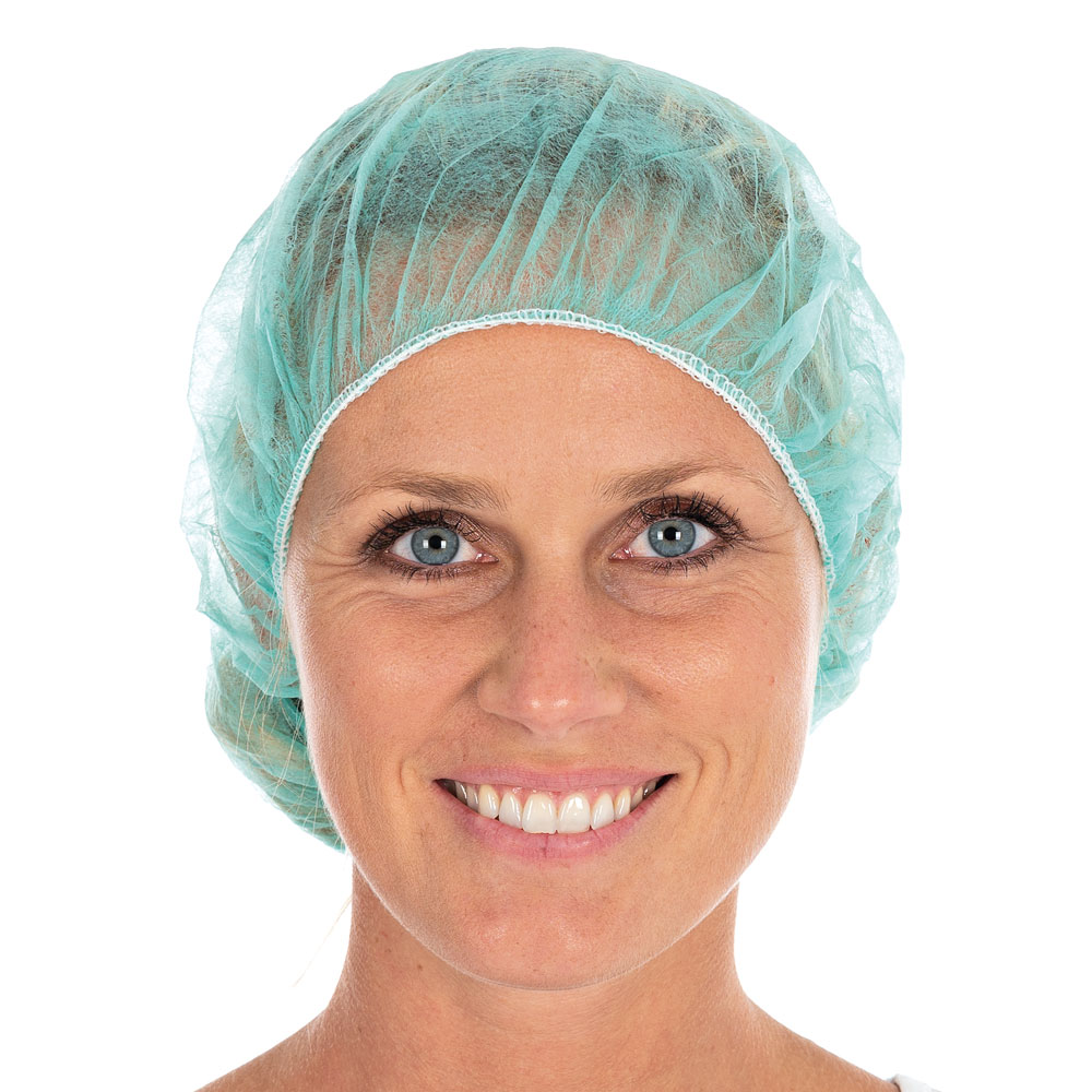 Schutzset PP mit einer Baretthaube Bettina