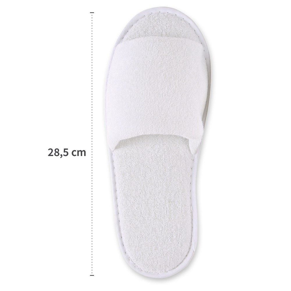 Slipper Grip, offen | Polyester, Maßangabe Slipper Grip, offen, aus Polyester mit Maßangabe