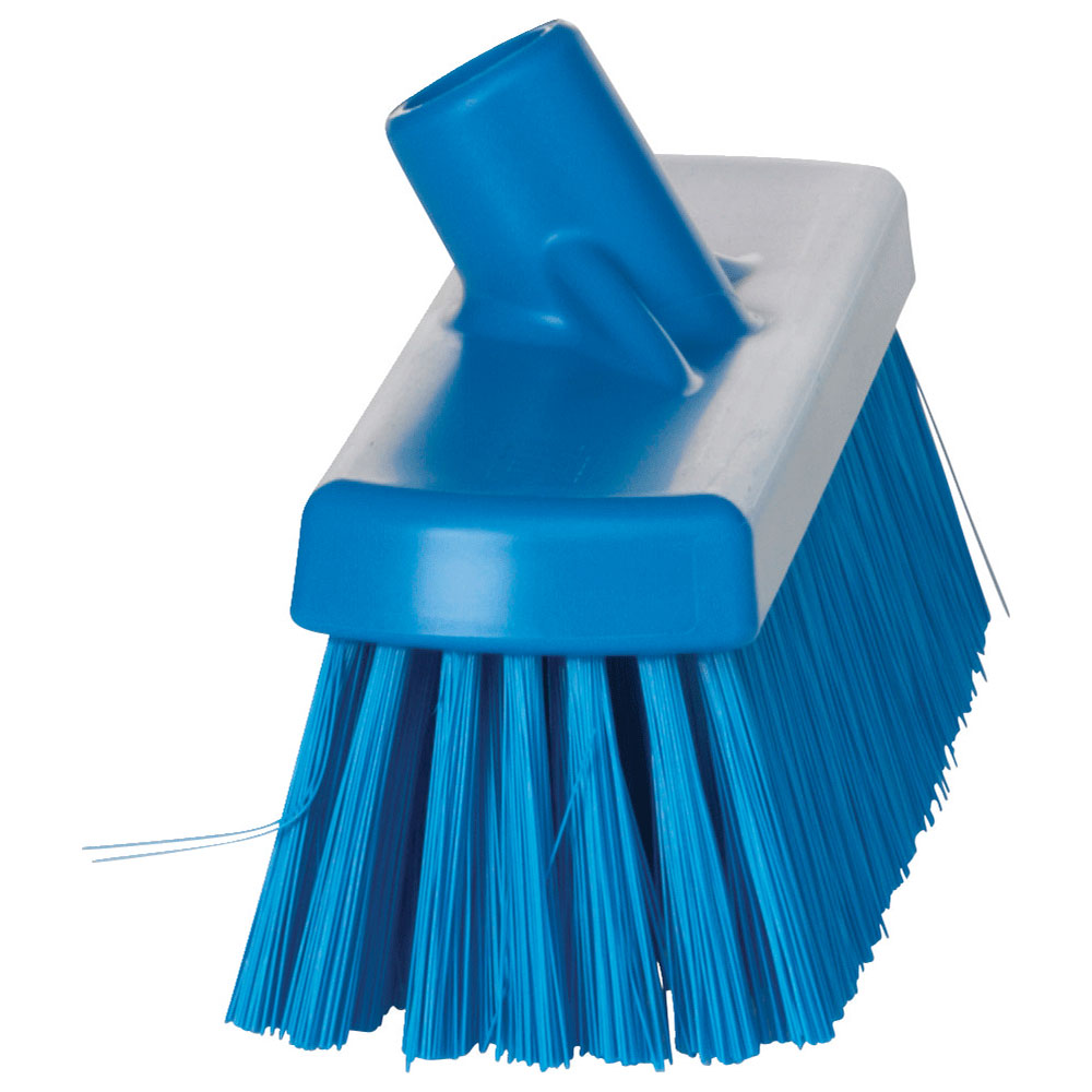 Vikan Broom, 300 mm, medium, blue, side and oblique view Vikan Broom, 300 mm, medium in blue in the side and oblique view