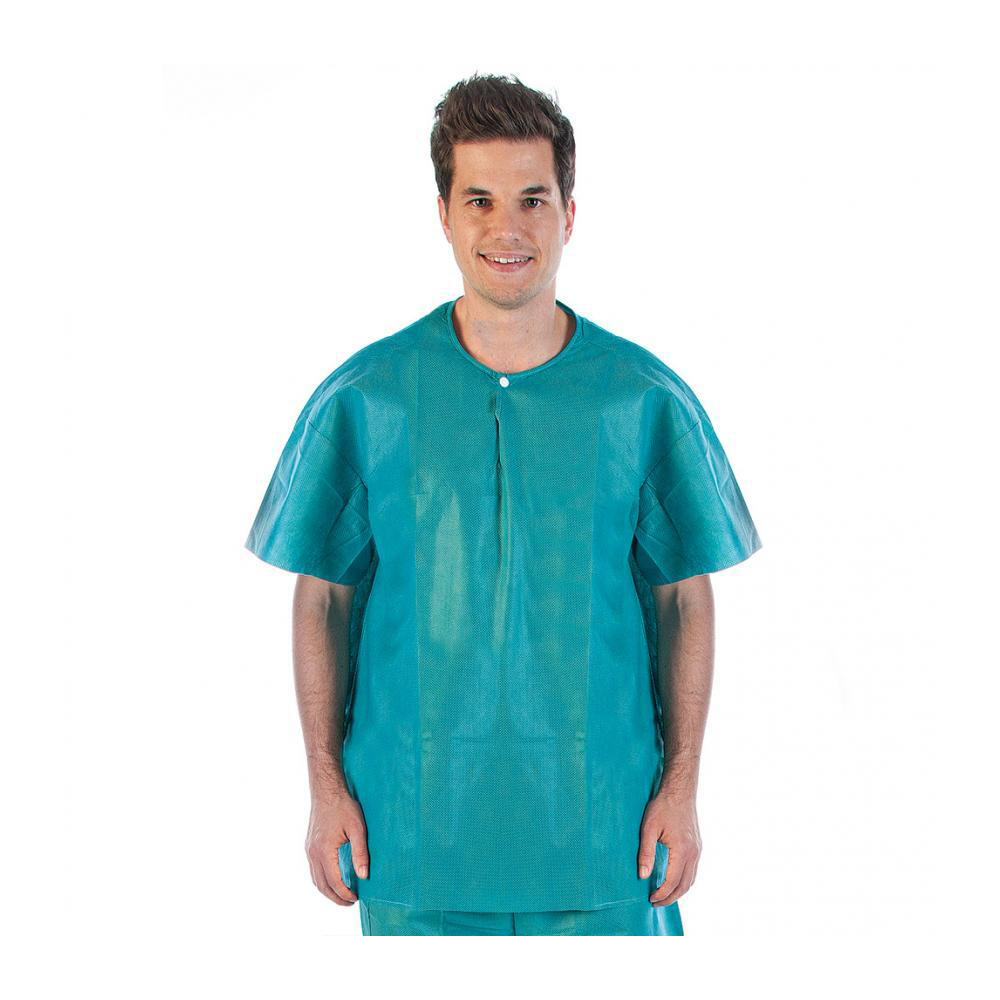 Nursing shirts made of SMS in green