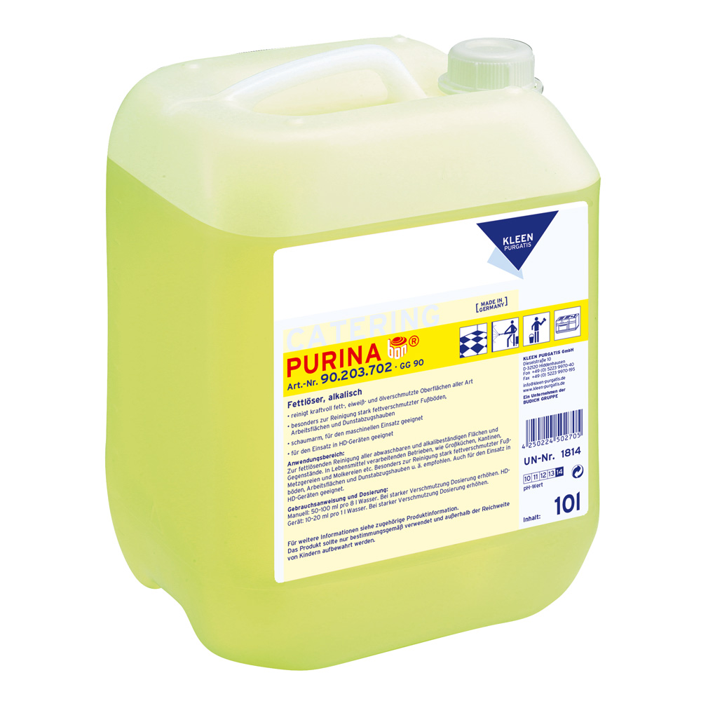 Fatsolvents "Purina" | alkaline in the 10l canister