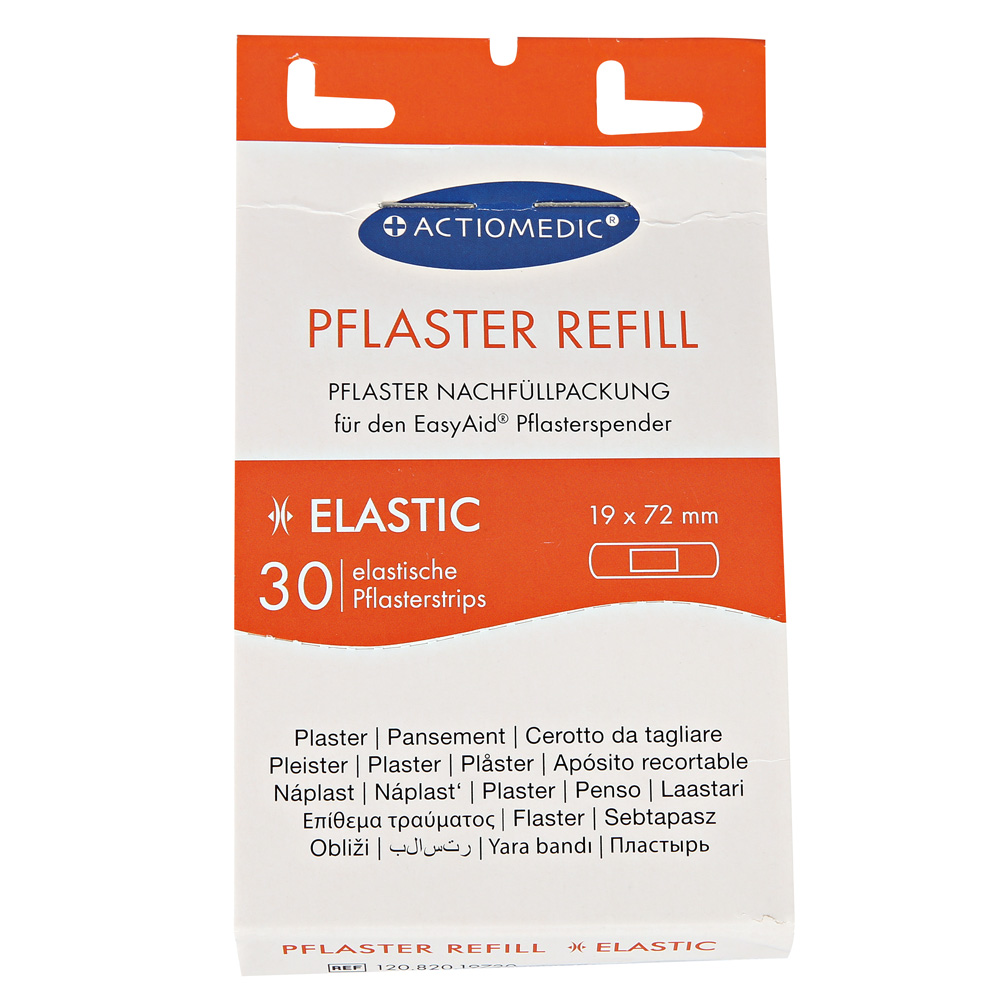 Refill pack EasyAid plaster strips Elastic in the front view