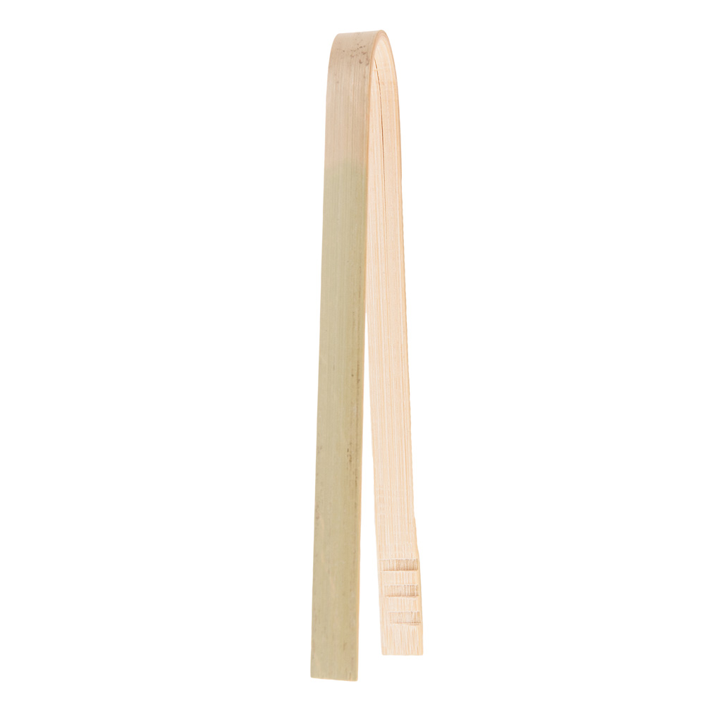 Bamboo tongs in the oblique view