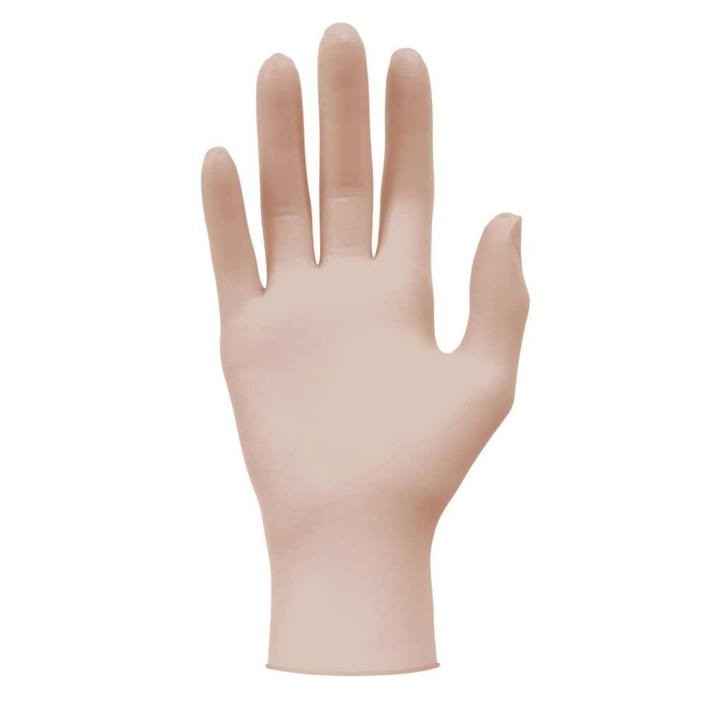 Meditrade Vinyl 2000 PF Untersuchungshandschuhe | puderfrei in der Frontansicht