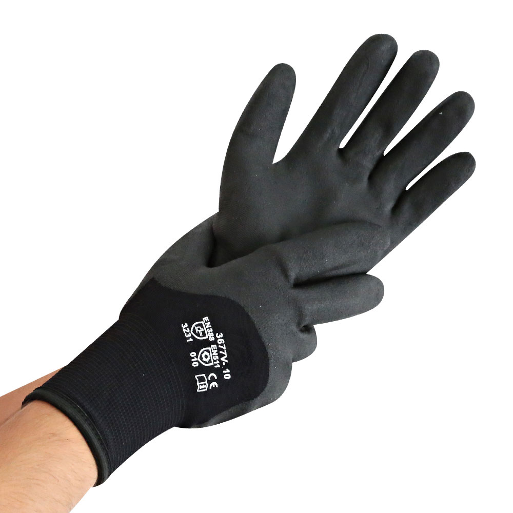 Cold protection gloves Cold Protect with HBT® vinyl coating
