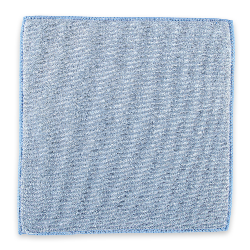 Sponge cloths made of polyester/polyamide, blue