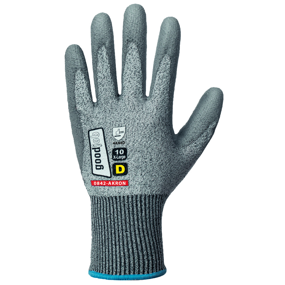 Goodjobs® Akron 0842, cut protection gloves, back view