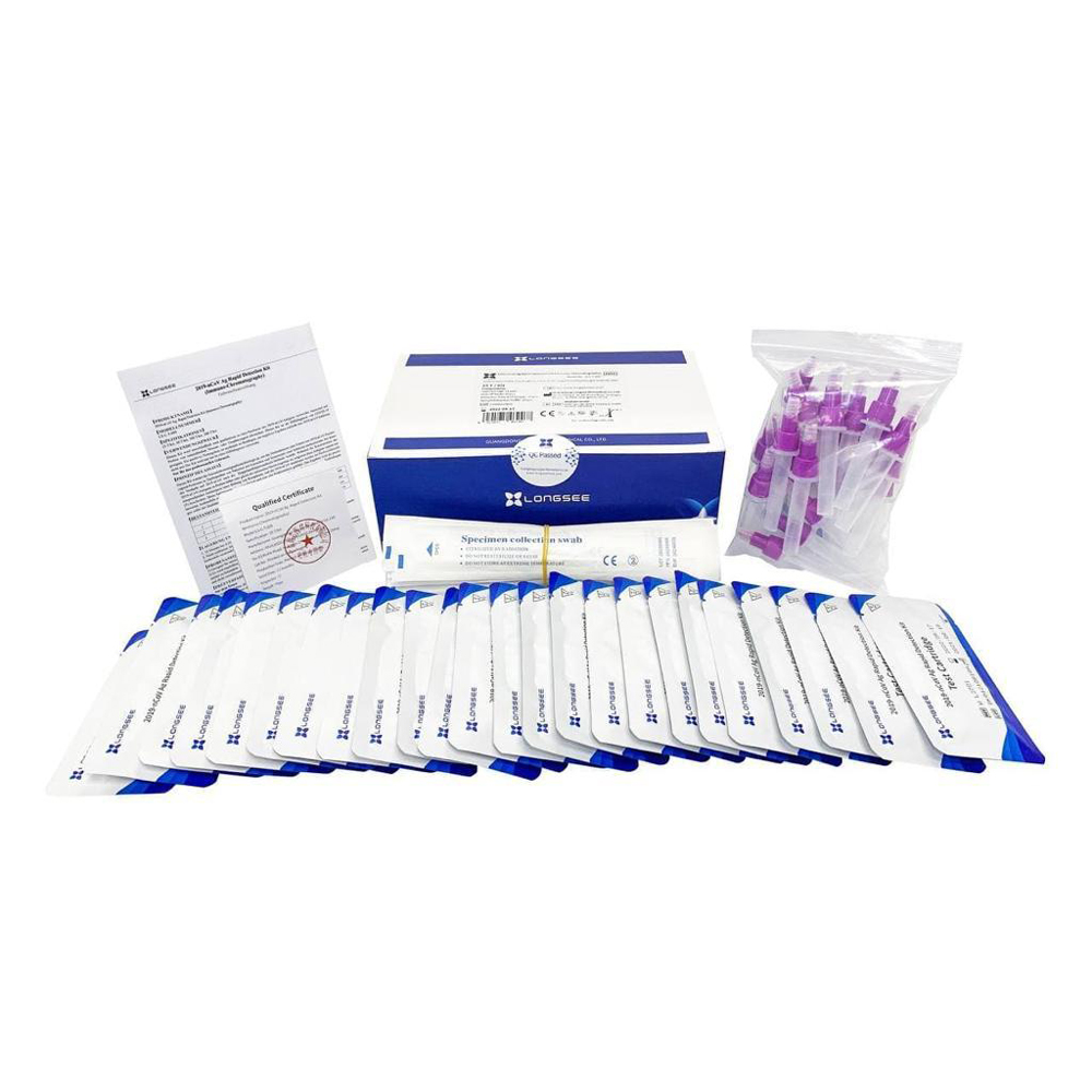 Longsee SARS-CoV-2 antigen rapid test kit in the small package