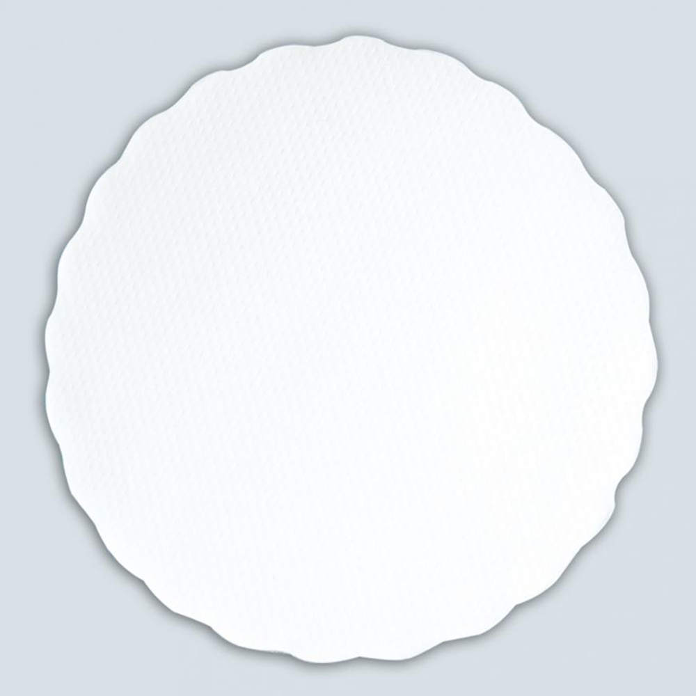Plate paper round