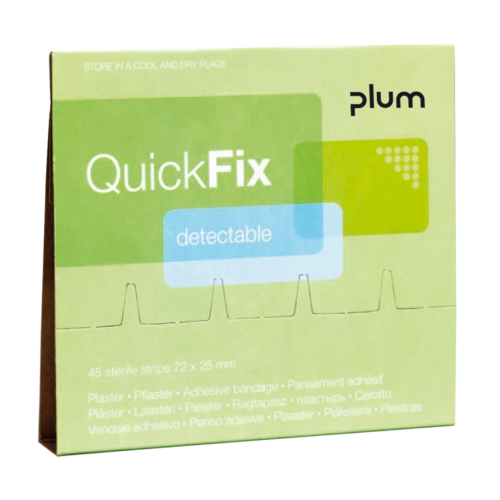Plum QuickFix Detectable, Pflaster, geschlossen