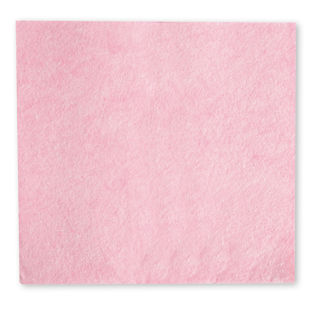 Organic multi-purpose cloths set Tetra made of viscose/PLA, pink