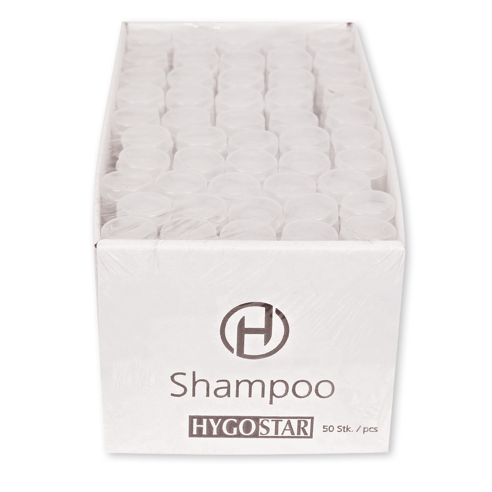 Shampoo tube in a selling tray