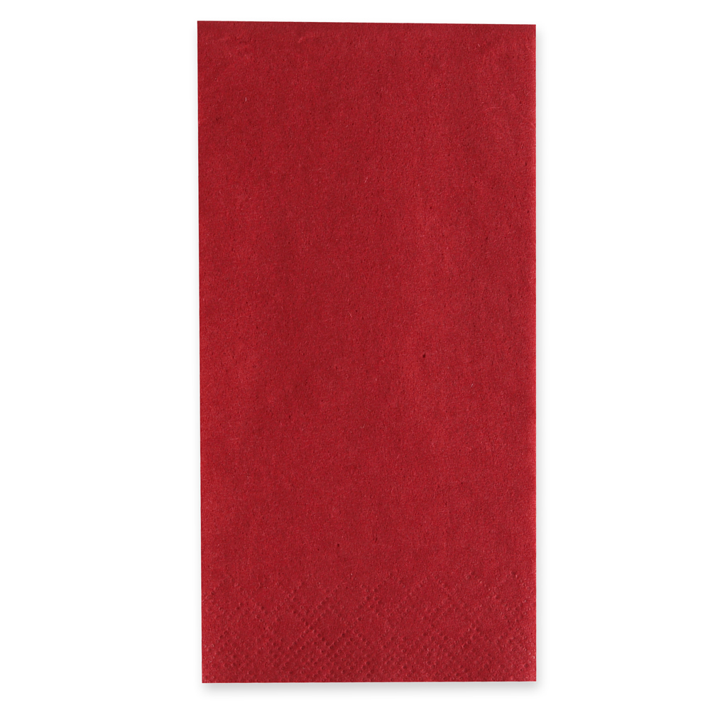 Servietten "Classic" 33 x 33 cm 1/8-Falz, 2-lagig, FSC®-zertifiziert, bordeaux
