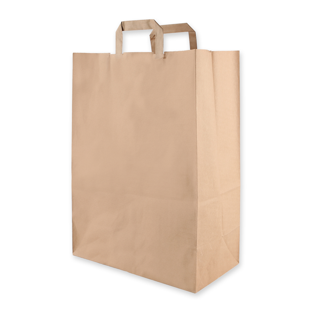 Paper carrying bag "Strong" made of Paper with 44x32cm