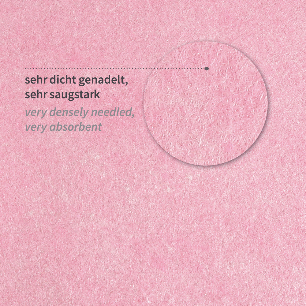 Mehrzwecktücher-Set Tetra | Viskose/PP/PES, Sparpack, rosa, Material Mehrzwecktücher-Set Tetra aus Viskose/PP/PES, Sparpack, rosa, Material