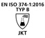 EN ISO 374-1:2016/Typ B - Kennung JKT EN ISO 374-1:2016/Typ B - Kennung JKT