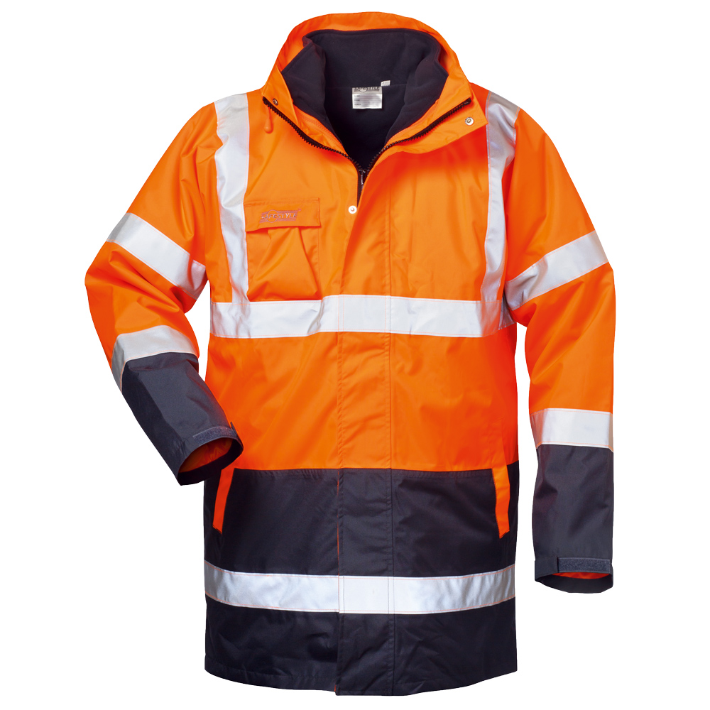 Safestyle® Travis 23549 4in1 high vis parkas from the frontside