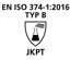 EN ISO 374-1:2016/Typ B - Kennung JKPT EN ISO 374-1:2016/Typ B - Kennung JKPT