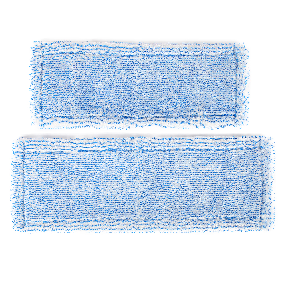 Wischmopp aus Polyester/Mikrofaser, Varianten blau