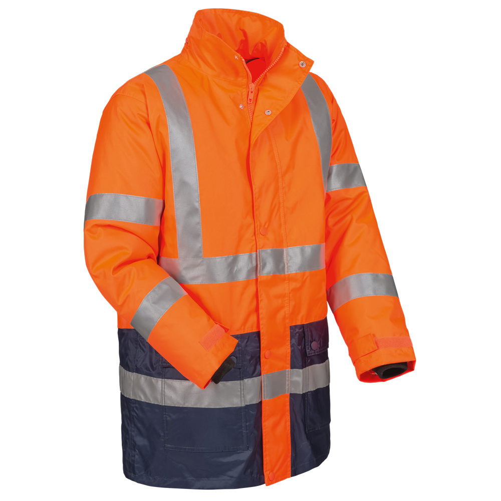 Safestyle® Alexander 23529 2 in 1 high vis parkas in the oblique view