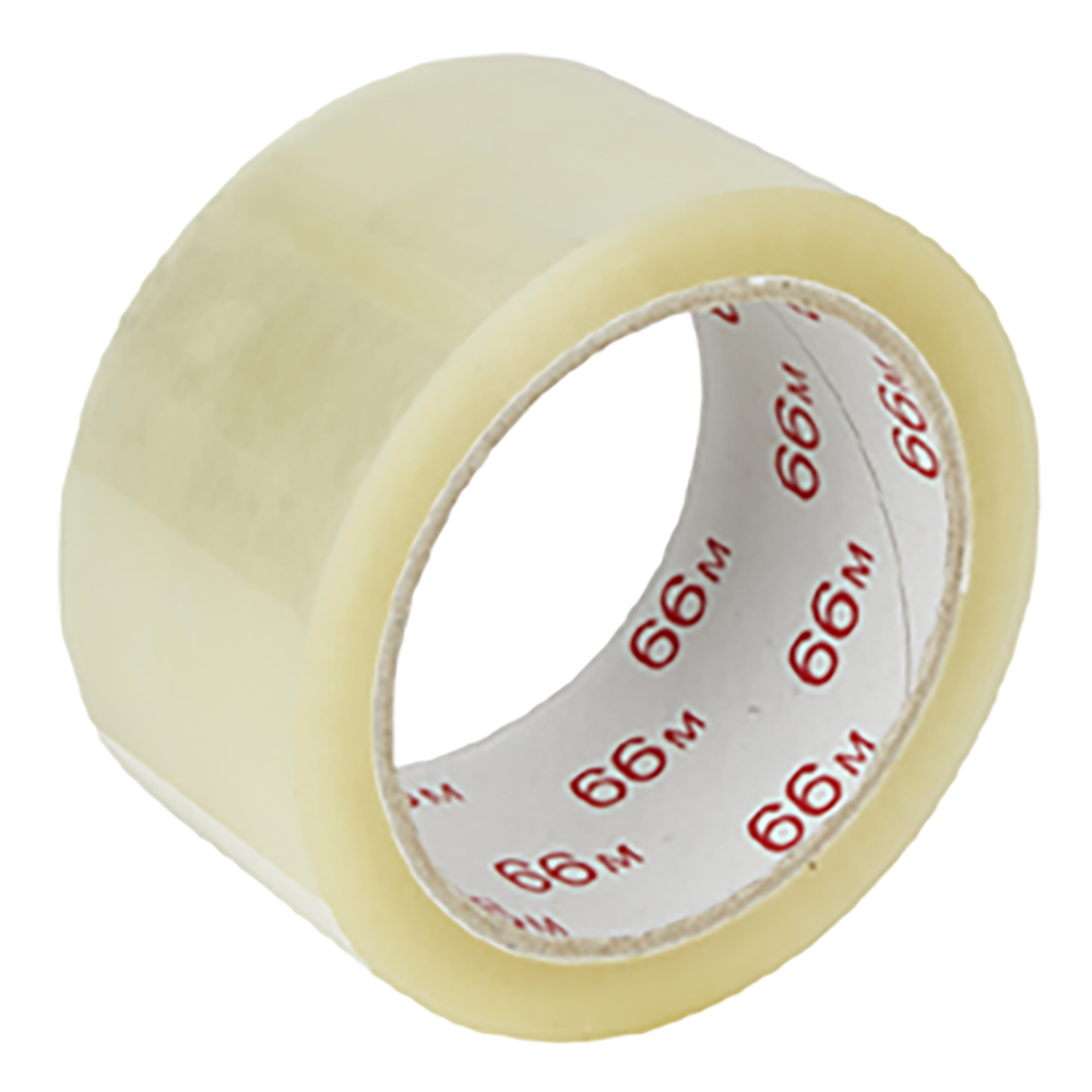 Packband mit Hotmelt-Kleber | PP, transparent Packband mit Hotmelt-Kleber aus PP in transparent