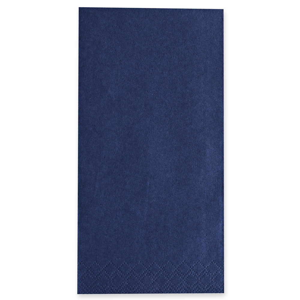 Servietten "Eleganza" 40 x 40 cm 1/8-Falz, 3-lagig, FSC®-zertifiziert, blau