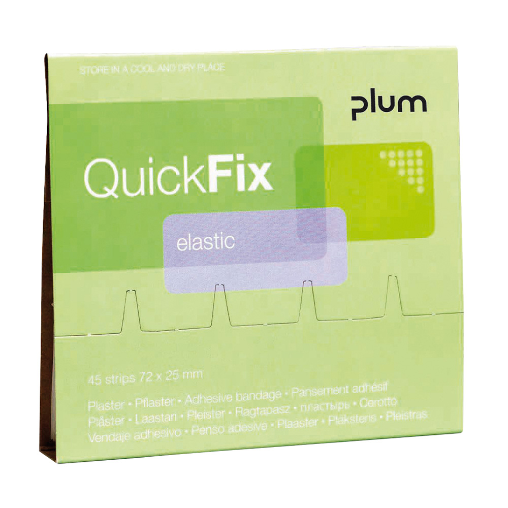 Plum QuickFix Elastic, plaster, closed