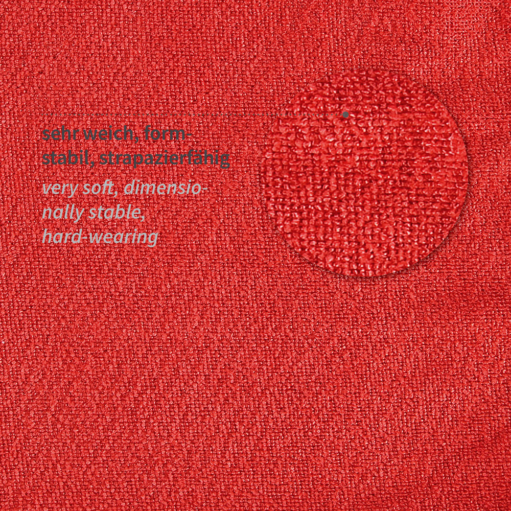 Mikrofasertuch-Set Micro Master | Polyester/Polyamid, rot, Material Mikrofasertuch-Set Micro Master aus Polyester/Polyamid, rot, Material