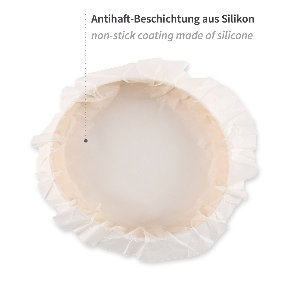 Backformen Holzring mit Einleger mit Silikon-Beschichtung, Besonderheiten