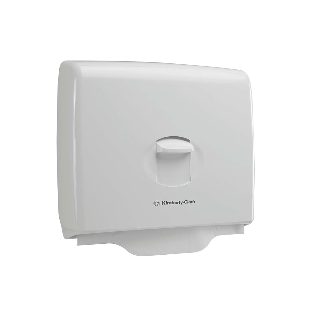 Kimberly-Clark Professional™ Aquarius™ personal seat cover dispenser in the oblique view