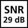 SNR 29dB