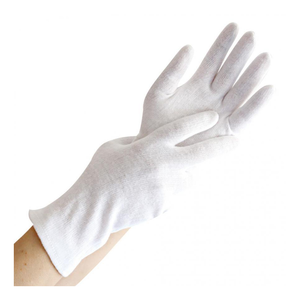 Cotton gloves Blanc Light in white