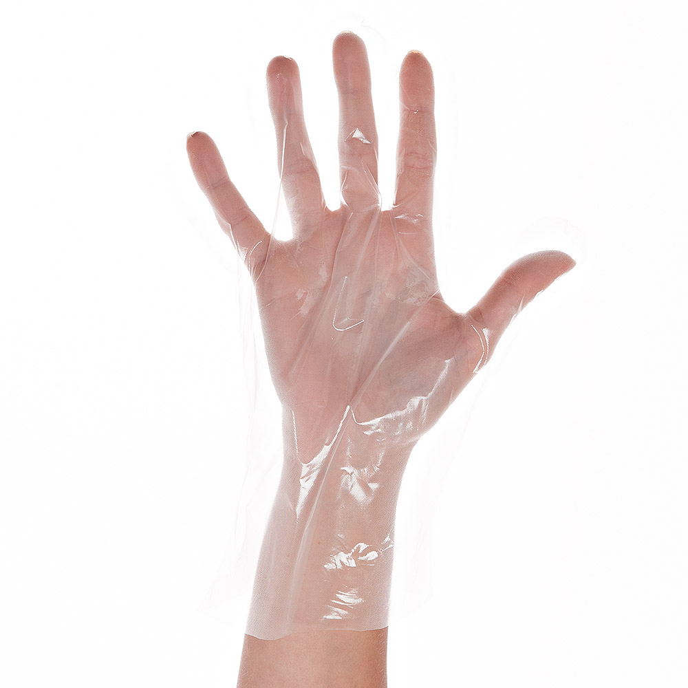 CPE-Handschuhe Allfood in transparent