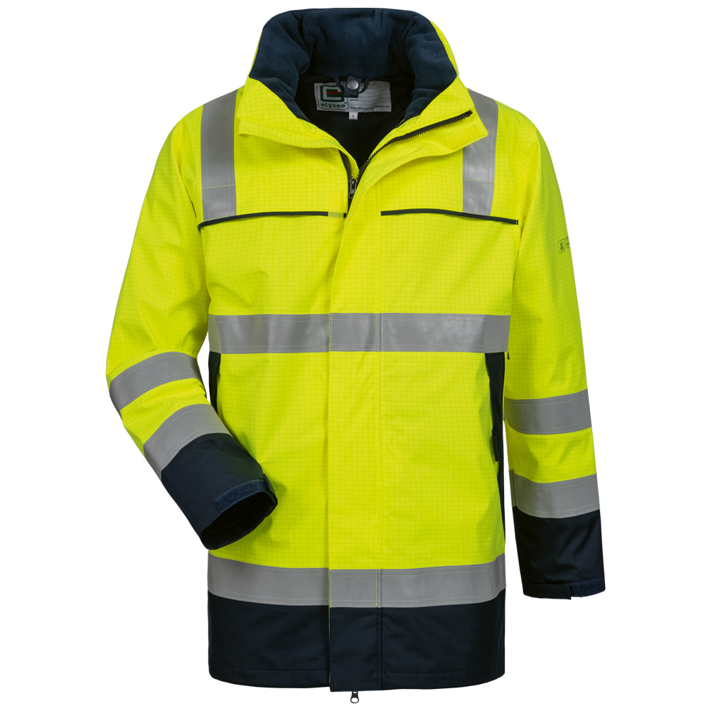 Elysee® Toivo 23471 multinorm high vis parkas from the frontside
