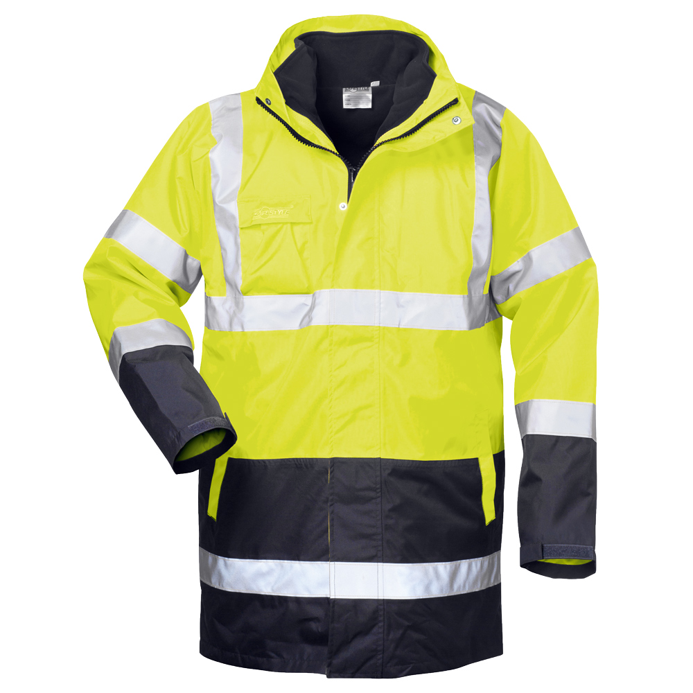 Safestyle® Spencer 23548 4in1 high vis parkas from the frontside