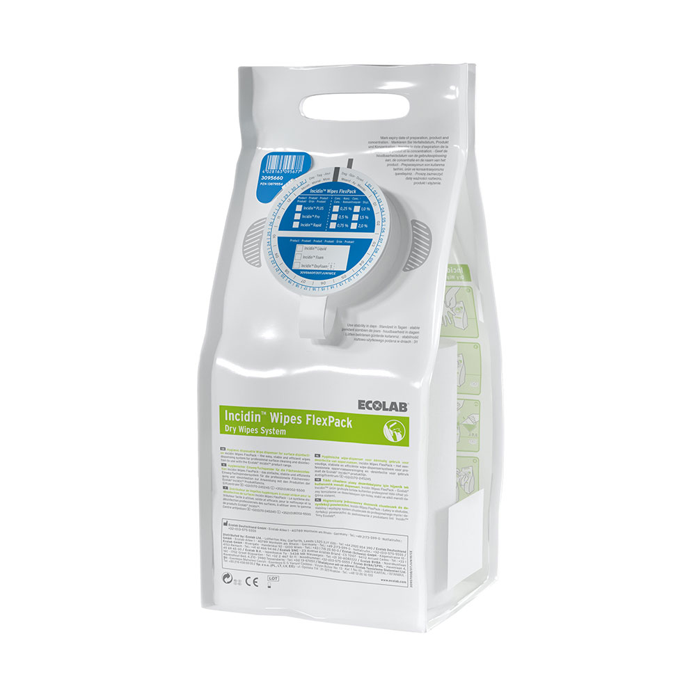 Ecolab Incidin® Wipes FlexPack, Einweg-Tuchspender