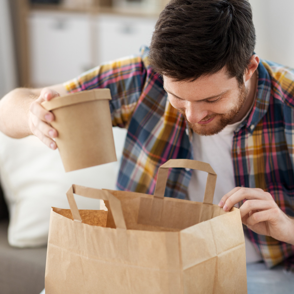 Papiertragetasche | Papier, 3kg Tragekraft Papiertragetasche aus Papier bis zu 3kg Tragekraft