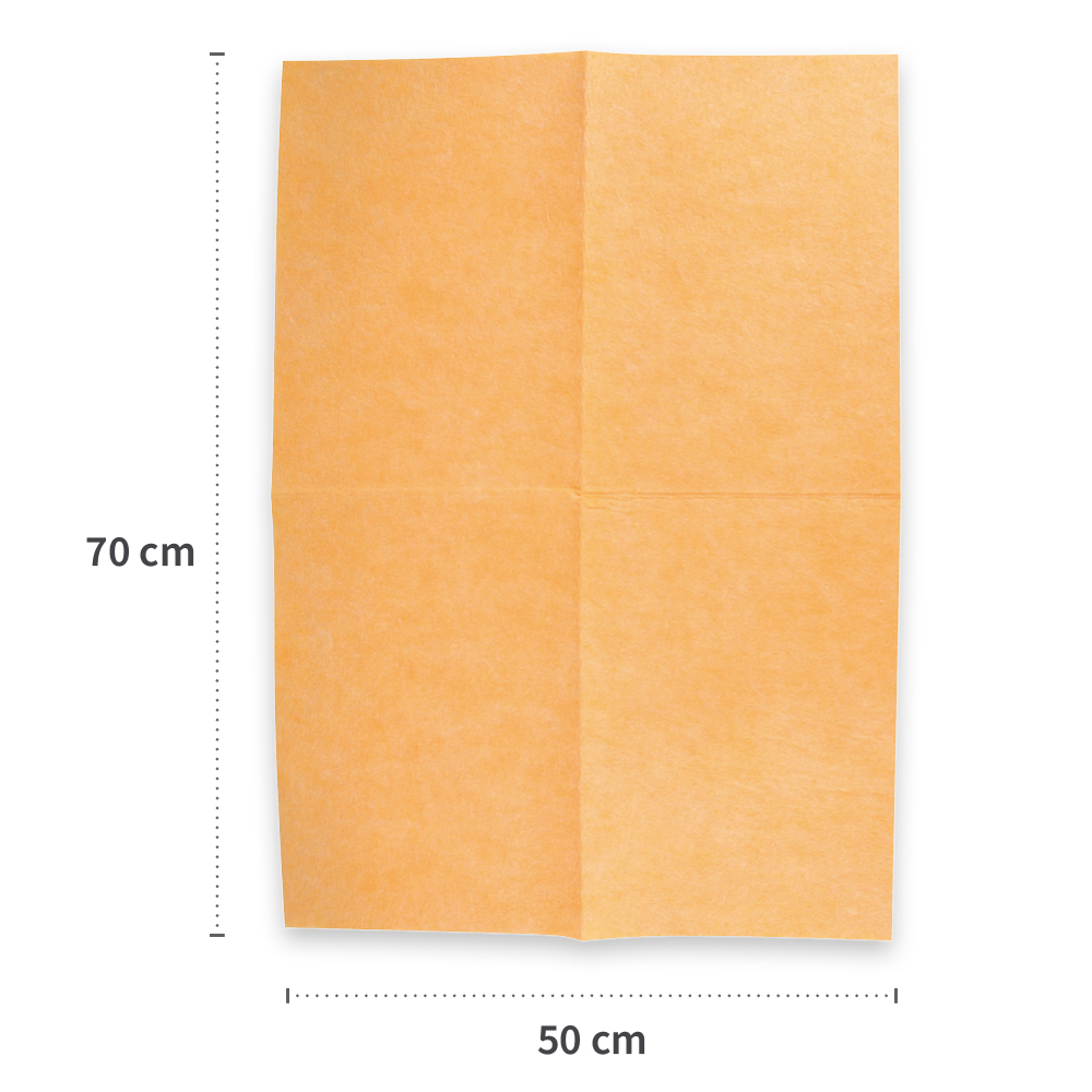 Mehrzwecktücher Hexa Light | Viskose/PP, orange, Maße Mehrzwecktücher Hexa Light aus Viskose/PP in orange mit Maße