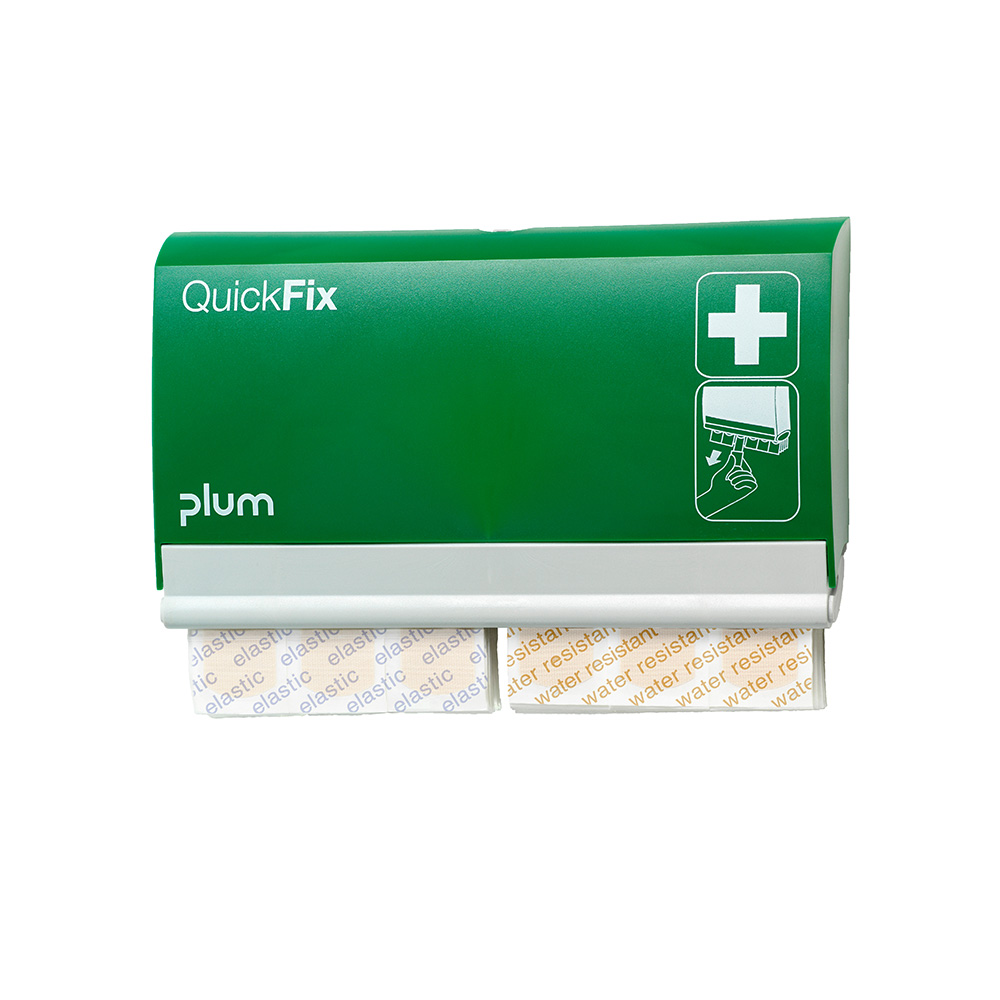 Plum QuickFix Elastic and Water Resistant, plaster dispenser, front view